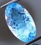 Get ready for some serious SPARKLE in this 16.93ct Swiss blue Topaz!