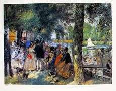 Pierre Auguste Renoir, Bathing In The Seine