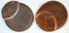 Impressive Off-Center 1970-D & 1971-D Lincoln Cents. Uncirculated