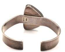 Lot of 2 Vintage 925 sterling silver Coral cuff bangles