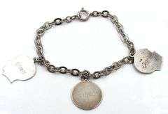 Group lot of 6 Vintage 925 sterling silver bracelets