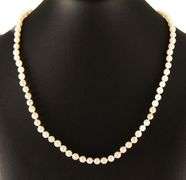 Mikimoto 5.0MM Akoya Pearl Strand Necklace in 18K