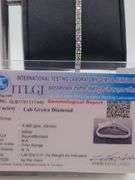 14k White Gold Certified Lab Diamond Bracelet