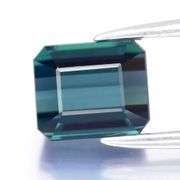 Outstanding! 1.04ct VVS grade blue green color shifting Tourmaline!