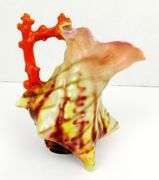 Vintage Royal Bayreuth Conch Shell Pitcher