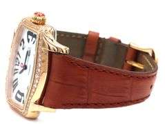 Michelle Retro Coquette watch with diamonds