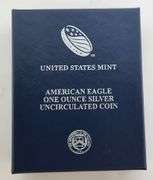 2015-W Burnished American Silver Eagle, OGP