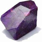 Natural Uncut Large Purple Sapphire Gemstone