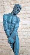 Nude Male Bronze Sculpture