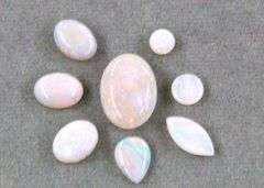 Colorful Natural Opals - 8 Pc. Lot