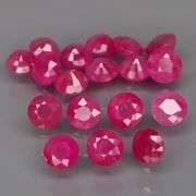 Simply amazing 5.88ct set of Burmese Rubies! Heated Only!!!
