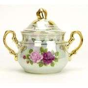 24K European Porcelain 17 Piece Tea and Coffee Set