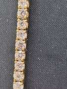 14k Gold Certified Lab Diamond Bracelet