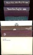7 Different Proof & Mint Sets from the 1980s
