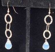 3 Pairs of Long Sterling Silver Earrings