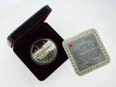 1991 Proof Silver Frontenac Dollar, OGP