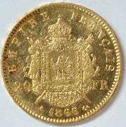Flashy Prooflike 1866-A France Napoleon 20 Francs Gold Piece