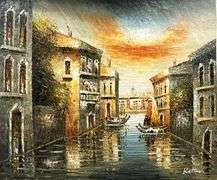 UNIQUE AND BEAUTIFUL PAINTING ON CANVAS