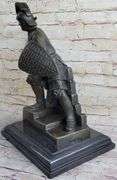 Japanese samurai Warrior Bronze Sculpture