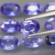 Wow! Cornflower blue! 3.70ct Sapphire set from Ceylon! Heated only!