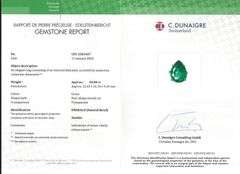 WOW! Breathtaking Zambia 19.7 ctw Emerald Ring