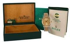 Rolex Datejust 16013, 36mm, Champagne Dial, Two-Tone in 18K Men’s Watch