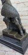 Japanese samurai Warrior Bronze Sculpture