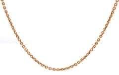 Strong 14K YG Estate Cable Link Necklace