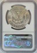 Original solid Gem BU 1881-S Morgan Silver Dollar. NGC MS65