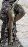 Nude Lady Bronze Statue