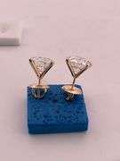 4.00 CARATS DIAMOND STUDS, BRAND NEW, 14K YELLOW GOLD