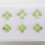 High end 4.15ct VS-VVS grade untreated Peridot set