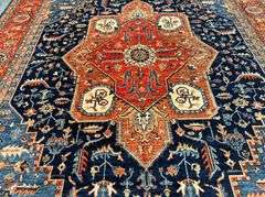 Stunning Fine Serapi Rug 10x13.9