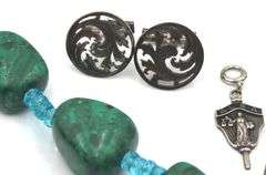 Group lot of miscellaneous sterling silver jewelry