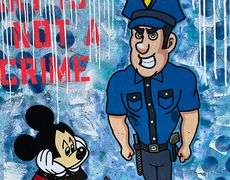 Dazzling Original by Jozza Jozza Art is not a Crime