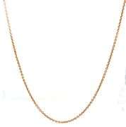 Strong 14K YG Estate Cable Link Necklace