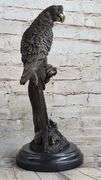 Parrot Bronze Sculpture