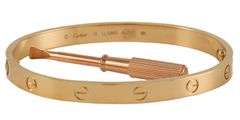 Cartier Love Classic Model Bangle Bracelet in 18K