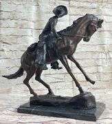 Cowboy Bronze Sculpture