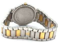 Baume & Mercier Rivera two tone watch with Roman Numeral dial