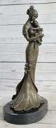 Mother and Child Bronze Sculpture