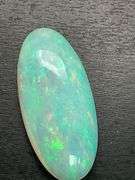 NATURAL OPAL- LOOSE- 17.54 CARAT. OVAL CABOCHON CUT
