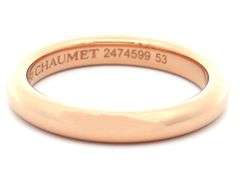 Chaumet 0.02ct Diamond Les Eternelles De Chaumet Classiques Wedding Band Ring
