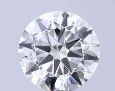 Very Fine Certified Round Brilliant Cut Lab Diamond - 4.23 Carats