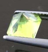 Amazing 2.19ct mixed emerald cut Peridot from Pakistan! Untreated!