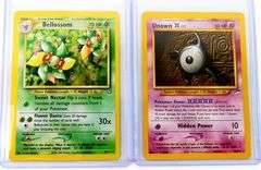 2 Pokémon 2000 Trade Cards