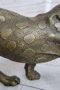 Animal Edition Leopard Bronze Sculpture