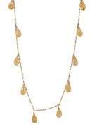 14kt Yellow gold Briolette Citrine necklace