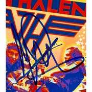 Signed Van Halen 1984 Concert Poster
