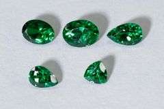 Naturally Beautiful Tsavorite - Lot of 5